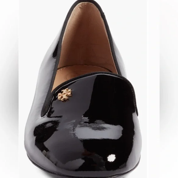 Tory Burch “Samantha” patent leather black loafers shoes flats - Picture 5 of 12